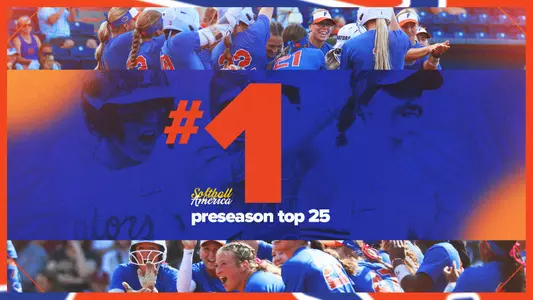 Graphic Softball America Preseason Ranking