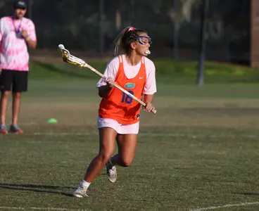 during the Gators' pink practice on Thursday, October 31, 2024 at Donald R. Dizney Stadium in Gainesville, FL / UAA Communications photo by Maddie Washburn