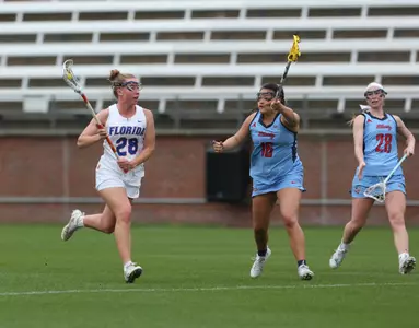 during the Gators' game against the Liberty Flames on Wednesday, March 27, 2024 at Donald R. Dizney Stadium in Gainesville, FL / UAA Communications photo by Maddie Washburn