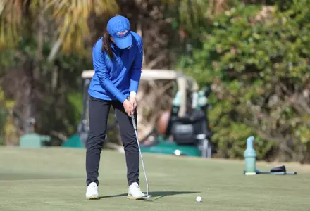 Florida Gators women's golf at the Sea Best Intercollegiate on Monday, January 27, 2025 at the San Jose Golf Course in Jacksonville, FL / UAA Communications photo by Katie Park