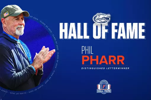 Phil Pharr - 2025 Gators Athletics Hall of Fame