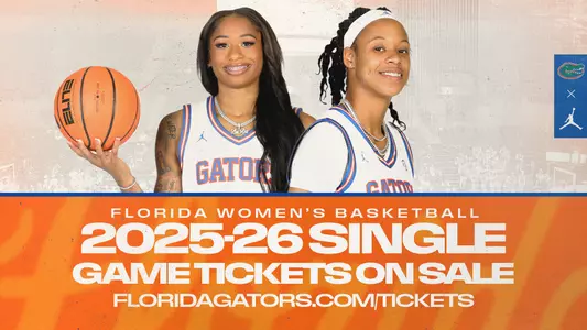 Florida Women's Basketball 2025-26 Single Game Tickets On Sale