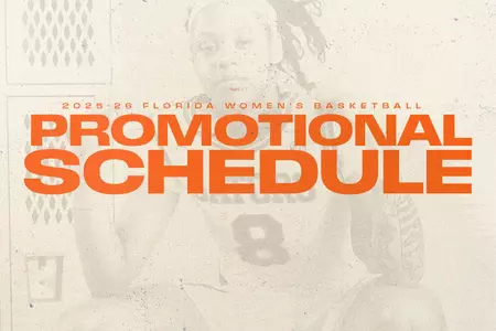 2025-26 Women's Basketball Promotional Schedule