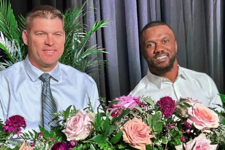 Todd Johnson Brandon James Florida-Georgia Hall of Fame Induction