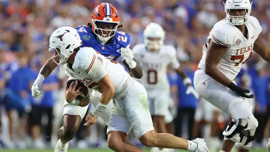during the Gators' game against the Texas Longhorns on Saturday, October 4, 2025 at Ben Hill Griffin Stadium in Gainesville, Fla. / UAA Communications photo by Maddie Washburn