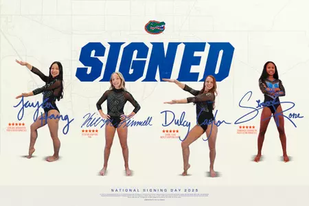 Florida Gymnastics fall 2025 signing class 251112