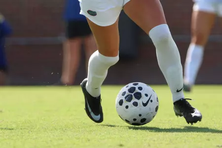 Soccer ball and feet 250921