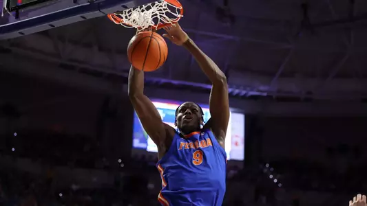 during the Gators' game against the Seminoles on Tuesday, November 11, 2025 at Exactech Arena at the Stephen C. O'Connell Center in Gainesville, FL / UAA Communications photo by Jordan Perez