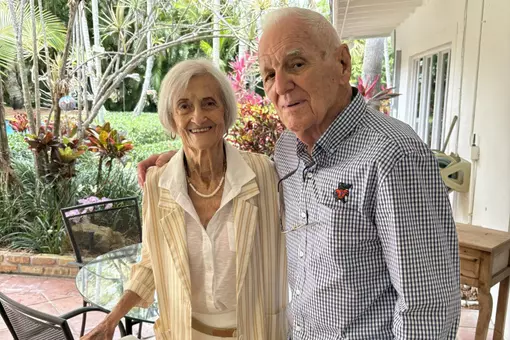 Jacobs, Lambert "Jake" and late wife Barbara Jacobs (1951-52 UF football player)