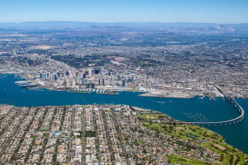 San Diego aerial photo