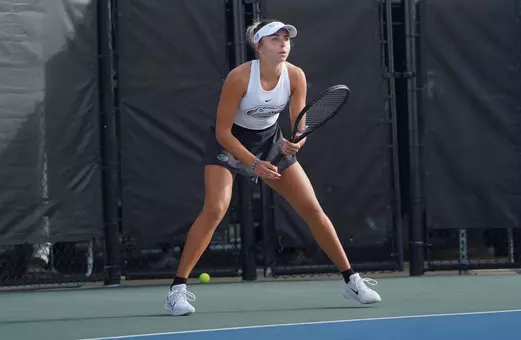 Lucie Pawlak Waits To Return Serve
