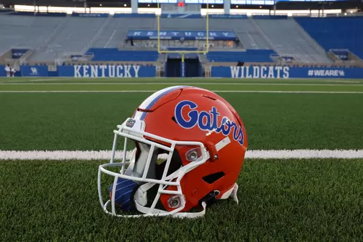 Florida helmet at Kentucky