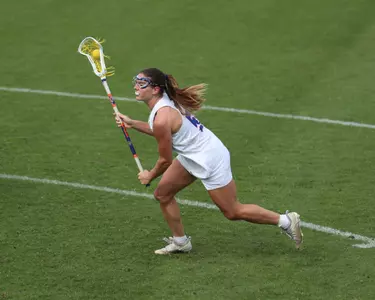 during the Gators' game against the Carolina Tar Heels on Saturday, February 15, 2025 at Donald R. Dizney Stadium in Gainesville, FL / UAA Communications photo by Bryce Mitchell