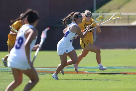 during the Gators' game against the Owls on Sunday, February 9, 2025 at Donald R. Dizney Stadium in Gainesville, FL / UAA Communications photo by Madilyn Gemme