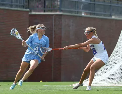 during the Gators' game against the North Carolina Tar Heels on Saturday, February 15, 2025 at Donald R. Dizney Stadium in Gainesville, FL / UAA Communications photo by Maddie Washburn