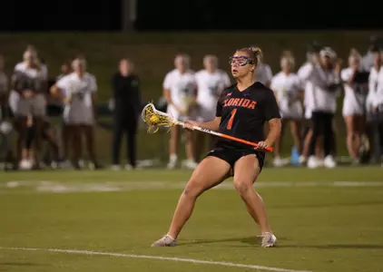 during the Gators' game against the University of South Florida Bulls on February 18th, 2025 at Tampa, Florida / UAA Communications photo by Leslie White