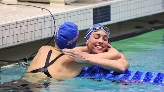 during the Gators' meet at SEC Championships Day 4 on Thursday, February 20, 2025 at the Gabrielsen Natatorium in Athens, GA / UAA Communications photo by Bryce Mitchell