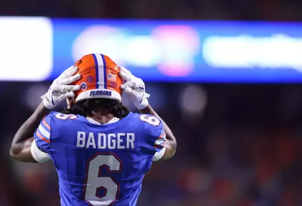 during the Gators' game against the Kentucky Wildcats on Saturday, October 19, 2024 at Ben Hill Griffin Stadium in Gainesville, Fla. / UAA Communications photo by Bryce Mitchell
