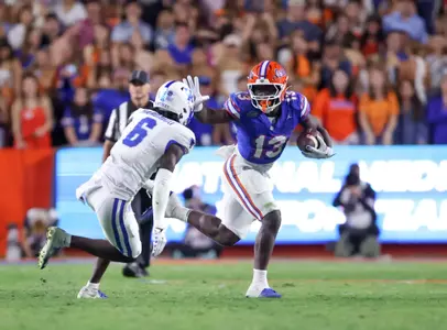 during the Gators' game against the Kentucky Wildcats on Saturday, October 19, 2024 at Ben Hill Griffin Stadium in Gainesville, Fla. / UAA Communications photo by Maddie Washburn