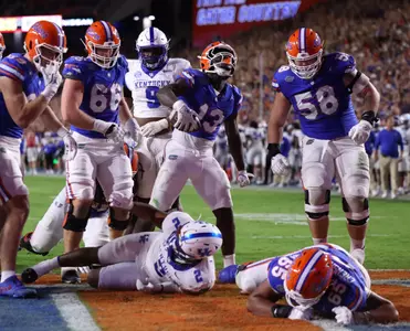 during the Gators' game against the Kentucky Wildcats on Saturday, October 19, 2024 at Ben Hill Griffin Stadium in Gainesville, Fla. / UAA Communications photo by Maddie Washburn