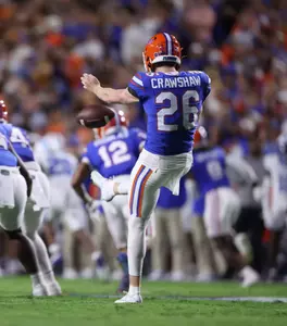 during the Gators' game against the Kentucky Wildcats on Saturday, October 19, 2024 at Ben Hill Griffin Stadium in Gainesville, Fla. / UAA Communications photo by Maddie Washburn
