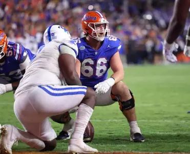 during the Gators' game against the Kentucky Wildcats on Saturday, October 19, 2024 at Ben Hill Griffin Stadium in Gainesville, Fla. / UAA Communications photo by Maddie Washburn