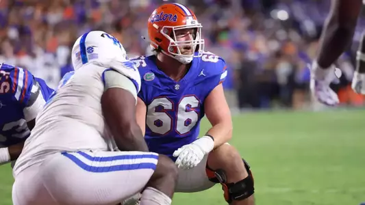 during the Gators' game against the Kentucky Wildcats on Saturday, October 19, 2024 at Ben Hill Griffin Stadium in Gainesville, Fla. / UAA Communications photo by Maddie Washburn