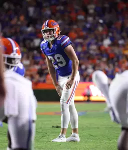 during the Gators' game against the Kentucky Wildcats on Saturday, October 19, 2024 at Ben Hill Griffin Stadium in Gainesville, Fla. / UAA Communications photo by Maddie Washburn