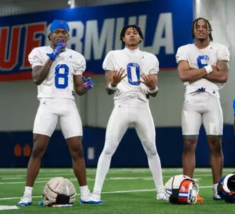 Vernell Brown III, Naeshaun Montgomery, and Dallas Wilson