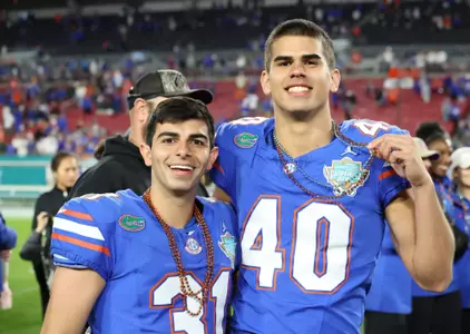 during the Gators' game against the Tulane Green Waves in the Gasparilla Bowl on Friday, December 20, 2024 at Raymond James Stadium in Tampa, Fla. / UAA Communications photo by Katie Park
