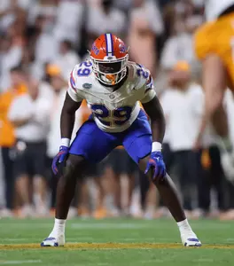 during the Gators' game against the Tennessee Volunteers on Saturday, October 12, 2024 at Neyland Stadium in Knoxville, Tenn. / UAA Communications photo by Maddie Washburn