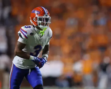 during the Gators' game against the Tennessee Volunteers on Saturday, October 12, 2024 at Neyland Stadium in Knoxville, Tenn. / UAA Communications photo by Maddie Washburn