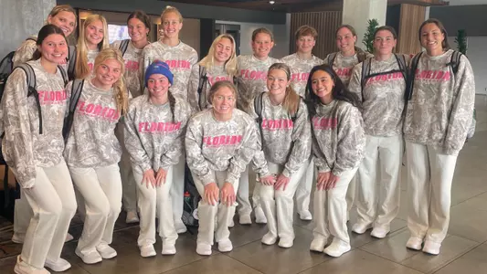 Florida's 14 NCAA women swimmers in Federal Way, Washington competing at 2025 NCAA Championships