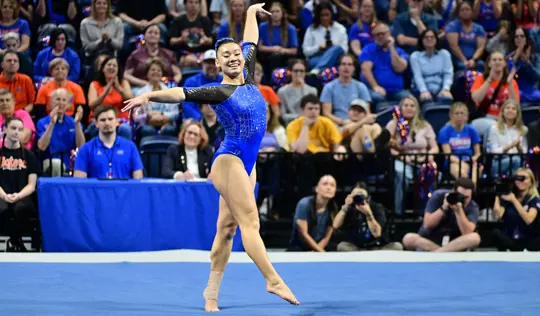 Leanne Wong - 250314 vs Kentucky earned 10.0 for the floor exercise routine