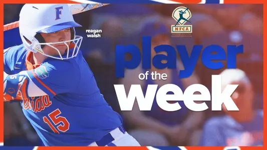 Walsh NFCA Player of the Week