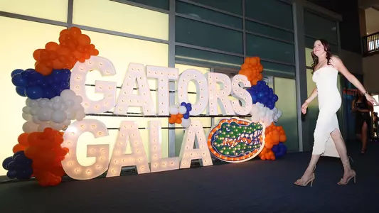 Kendra Falby - Miss Orange & Blue award recipient at 2025 Gator Gala 250414