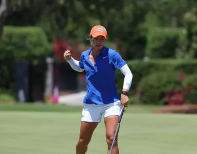 Florida Gators women's golf on Friday, April 18, 2025 at the Pelican Golf Club in Belleair, FL / UAA Communications photo by Victoria Riccobono