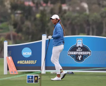 Florida Gators women's golf on Saturday, May 17, 2025 at the Omni La Costa Golf Course in Carlsbad, CA / UAA Communications photo by Maddie Washburn