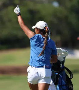 Florida Gators women's golf on Thursday, April 17, 2025 at the Pelican Golf Club in Belleair, FL / UAA Communications photo by Victoria Riccobono