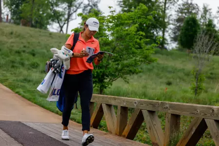 Florida Gators women's golf on Monday, May 5, 2025 at the Birdwood Golf Course  in Charlottesville, Va. / UAA Communications photo by Grace Landini