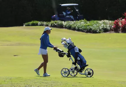 Florida Gators women's golf on Thursday, April 17, 2025 at the Pelican Golf Club in Belleair, FL / UAA Communications photo by Victoria Riccobono