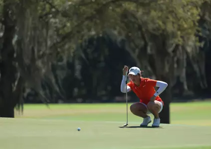 Florida Gators women's golf, March 7, 2025 at the Mark Bostick Golf Course in Gainesville, FL / UAA Communications photo by Nicole Scharff