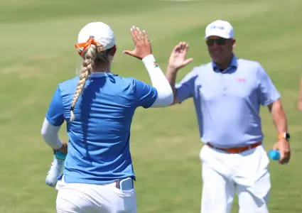 Florida Gators women's golf on Thursday, April 17, 2025 at the Pelican Golf Club in Belleair, FL / UAA Communications photo by Victoria Riccobono