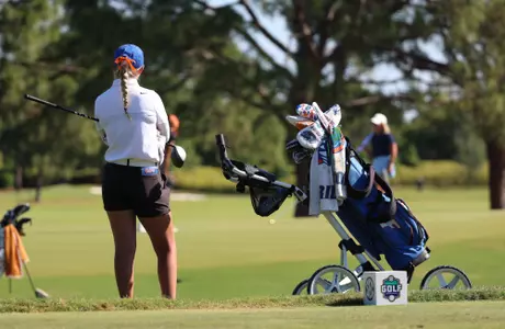 Florida Gators women's golf on Tuesday, April 15, 2025 at the Pelican Golf Club in Belleair, FL / UAA Communications photo by Victoria Riccobono
