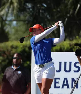 Florida Gators women's golf on Friday, April 18, 2025 at the Pelican Golf Club in Belleair, FL / UAA Communications photo by Victoria Riccobono