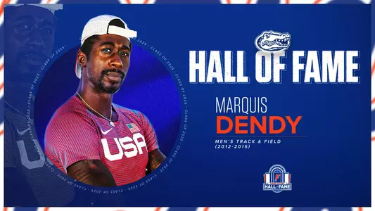 Marquis Dendy - 2025 Florida Athletics Hall of Fame