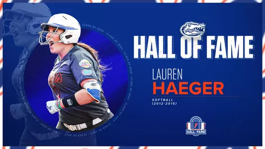Lauren Haeger - 2025 Florida Athletics Hall of Fame