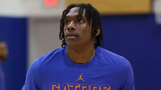 AJ Brown during the Gators' workout on Monday, June 9, 2025 in Gainesville, FL / UAA Communications photo by Maddie Washburn
