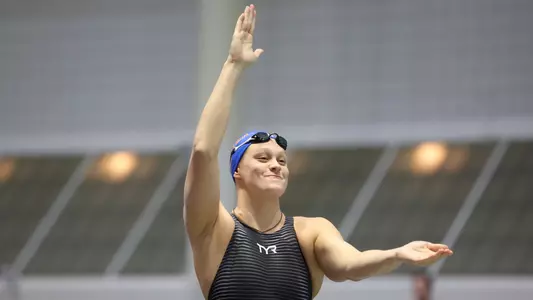 during the Gators' meet against at SEC Championships Day 5 on Friday, February 21, 2025 at the Gabrielsen Natatorium in Athens, GA / UAA Communications photo by Bryce Mitchell