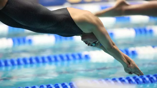 during the Gators? 2025 Women?s NCAA Championships on Saturday, March 22, 2025 at Weyerhaeuser King County Aquatic Center in Federal Way, WA / UAA Communications photo by Bryce Mitchell